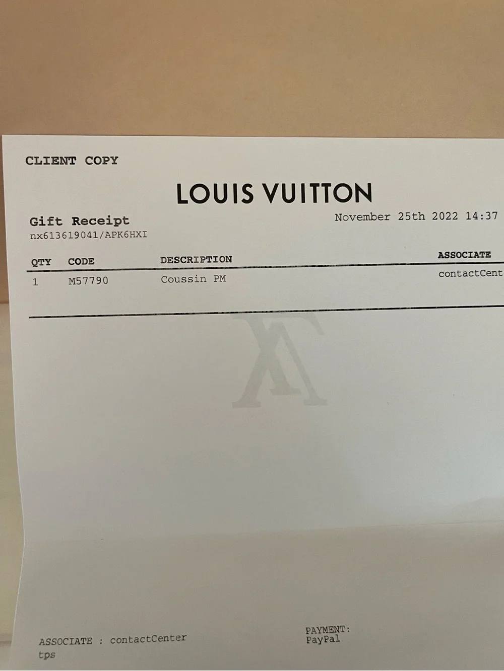 Authentic Louis Vuitton Coussin PM